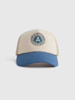 GORRA LOGO BEIGE