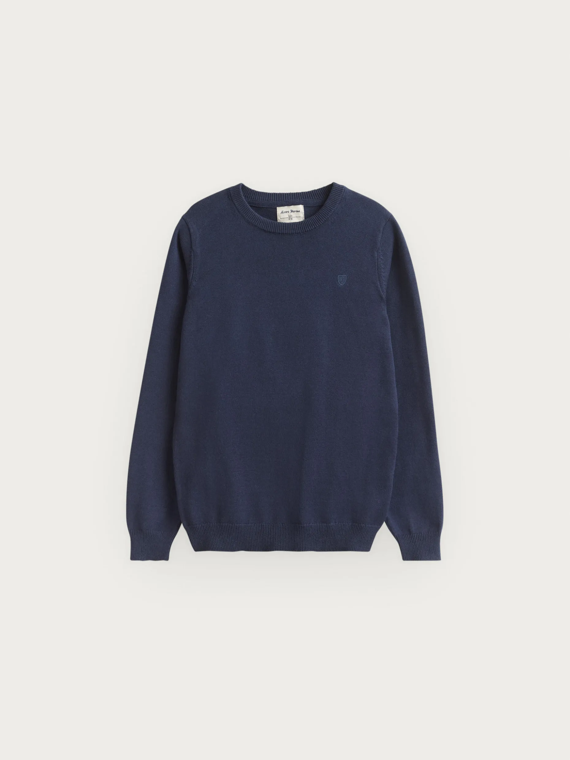 JERSEY ROUND NECK KIDS AZUL MARINO