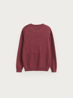 JERSEY ROUND NECK KIDS BURDEOS