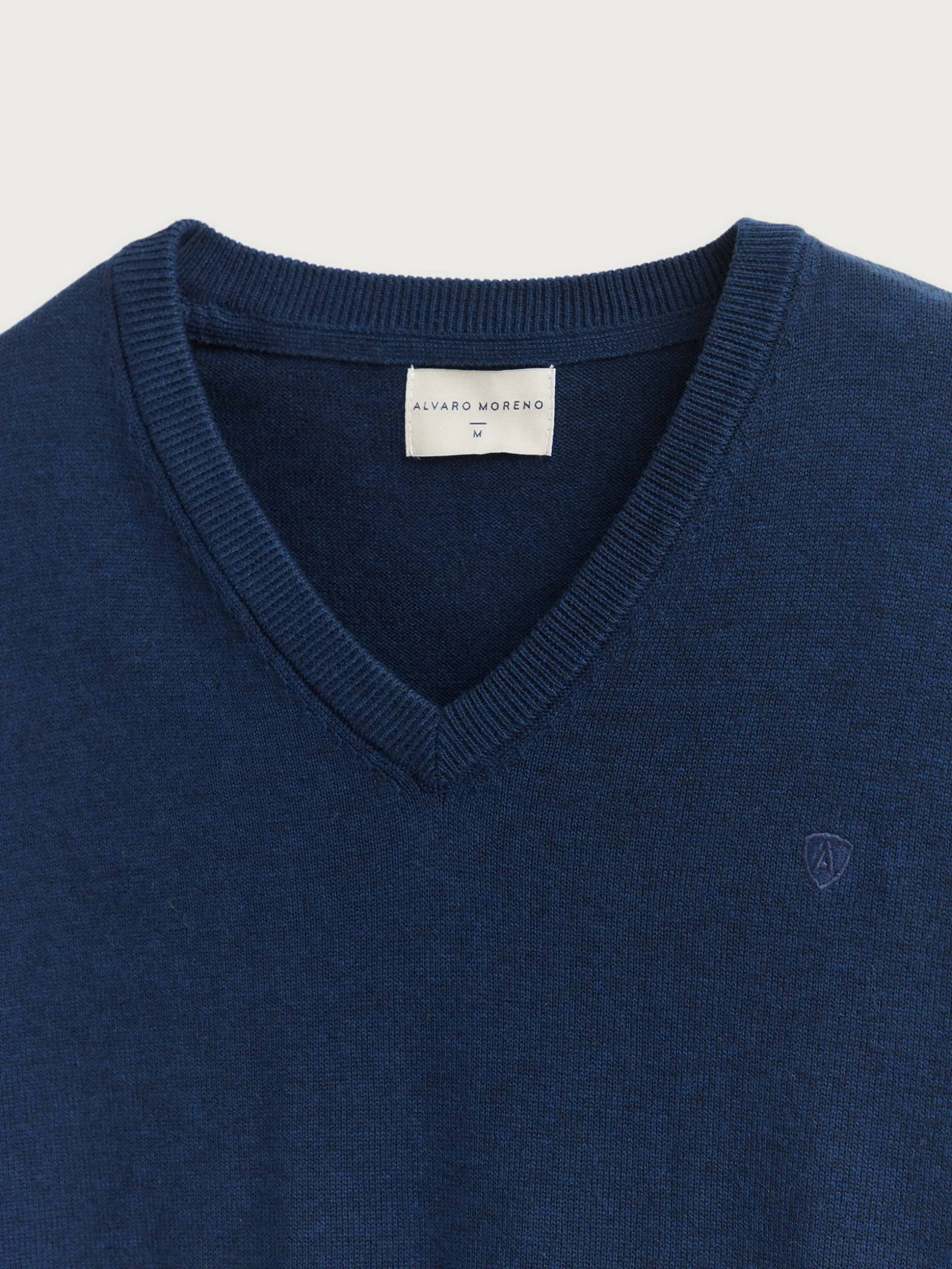 JERSEY V-NECK TRENDY AZUL MARINO