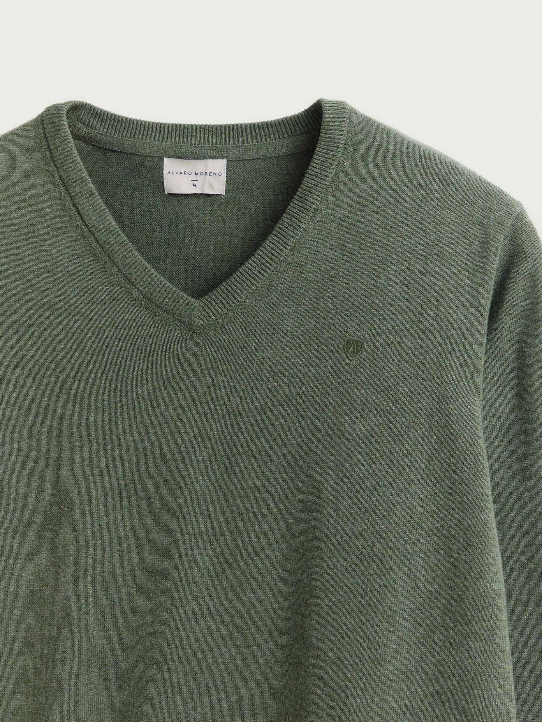 JERSEY V-NECK TRENDY VERDE