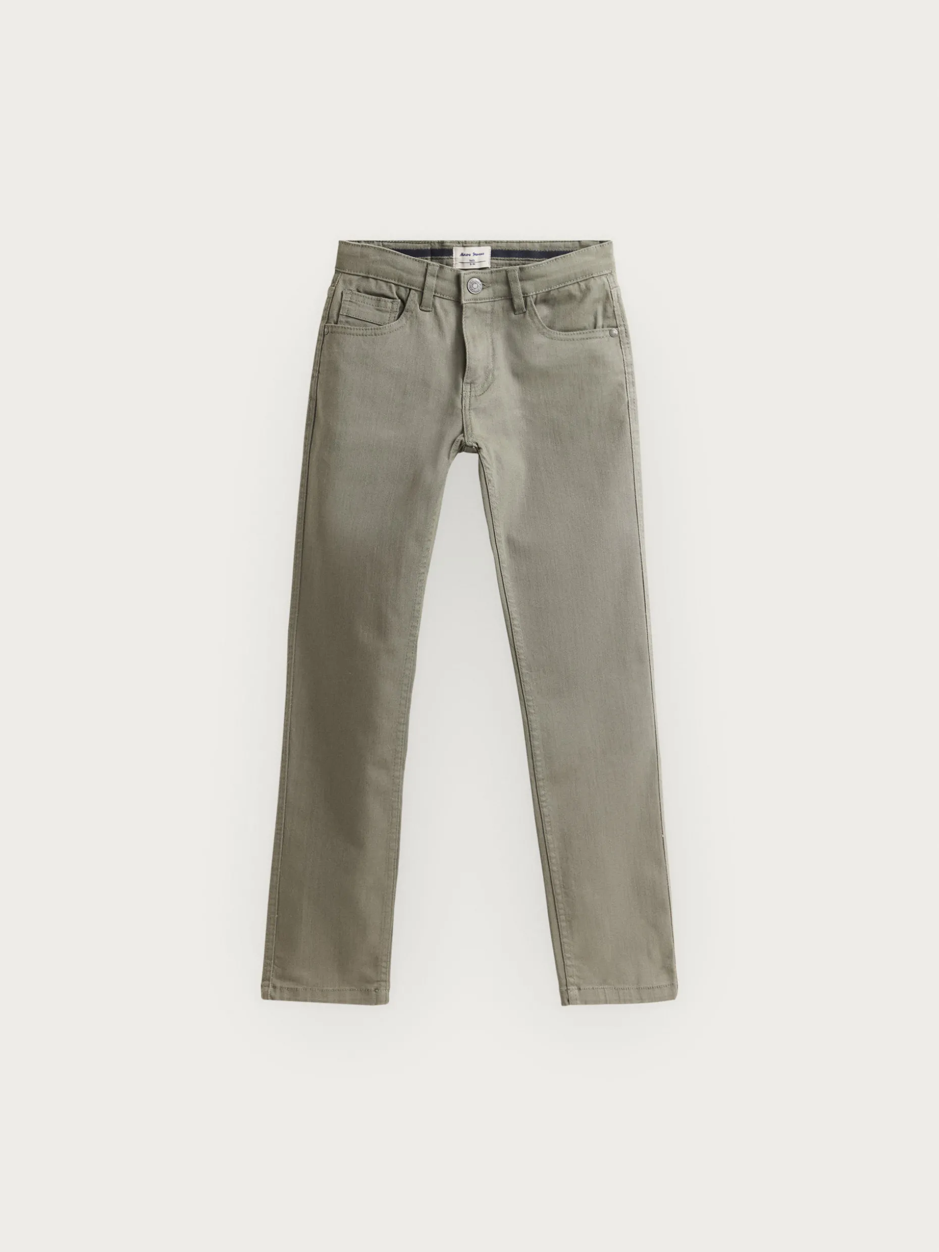 PANTALON 5 POCKETS KIDS VERDE