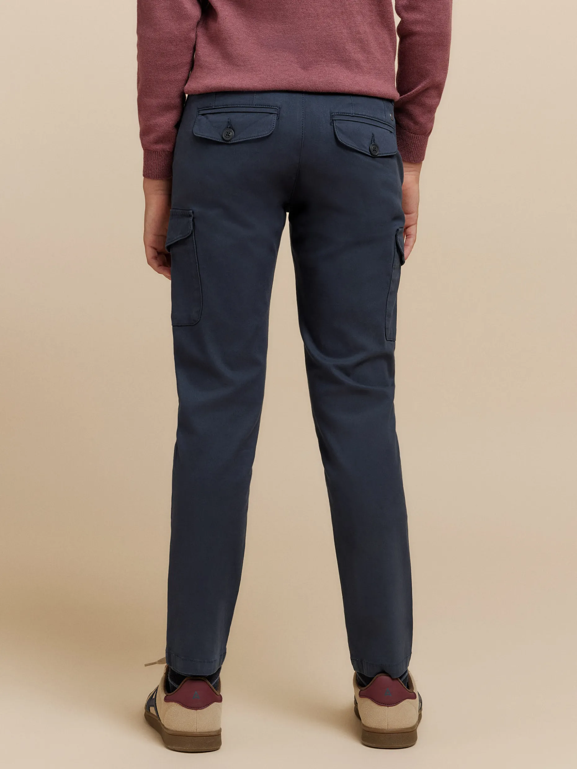PANTALON BUFFALO KIDS AZUL MARINO