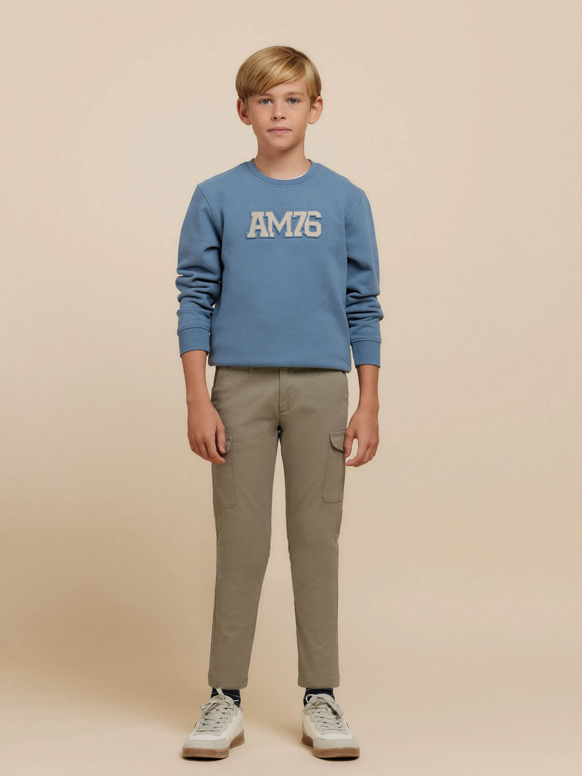 PANTALON BUFFALO KIDS VERDE