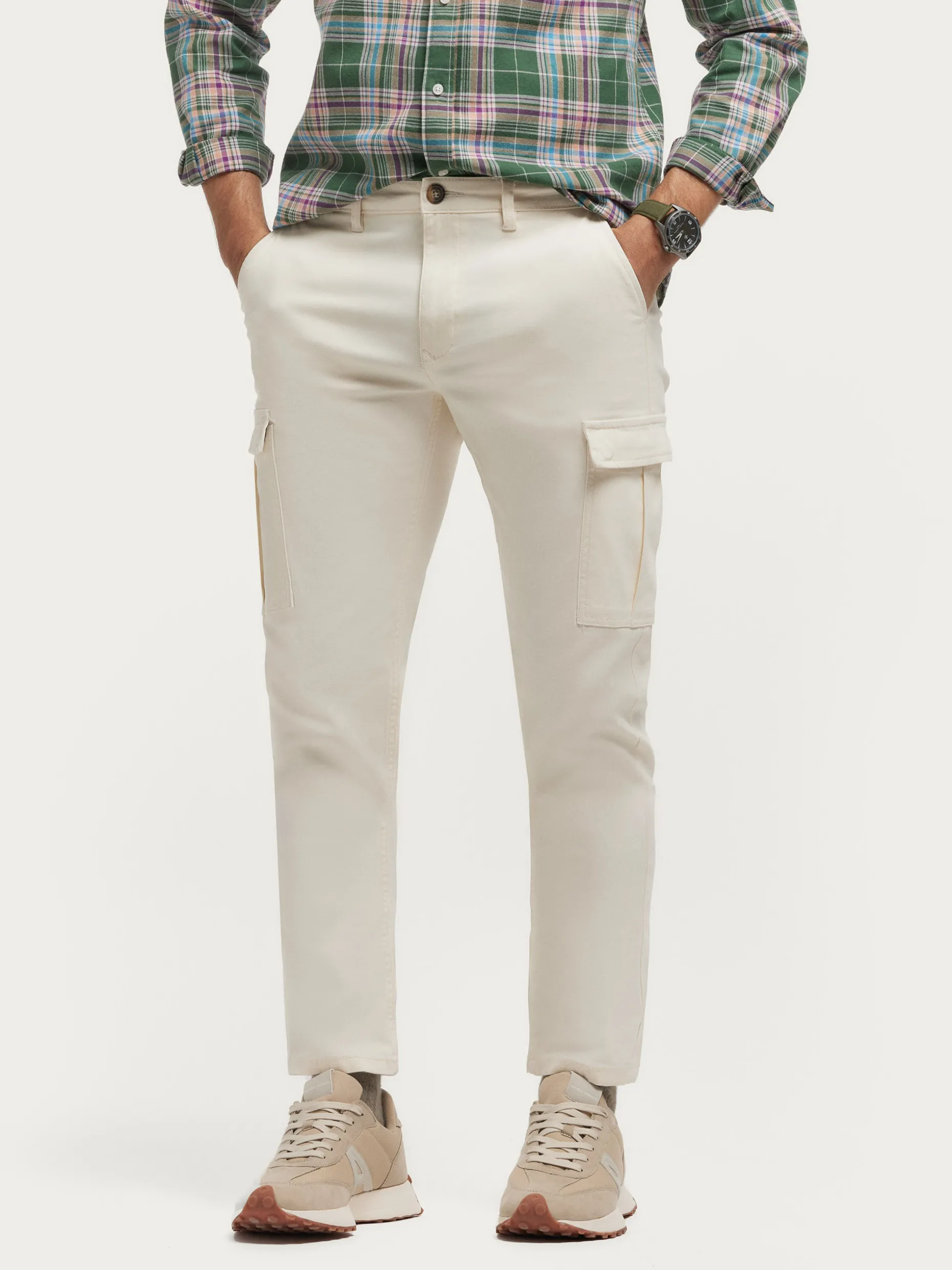 PANTALON CARGO ELVIS CRUDO