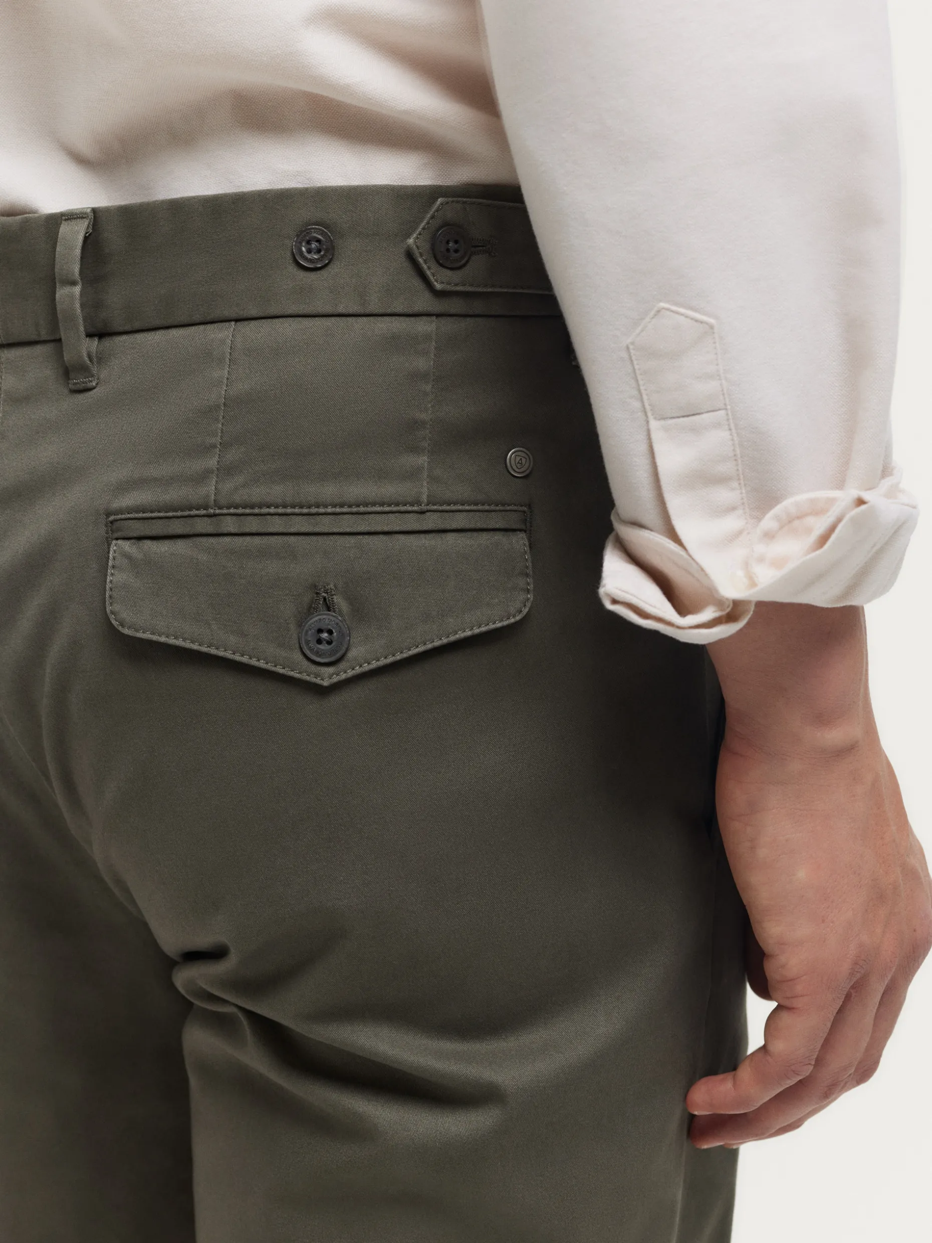 PANTALON CARROT VERDE