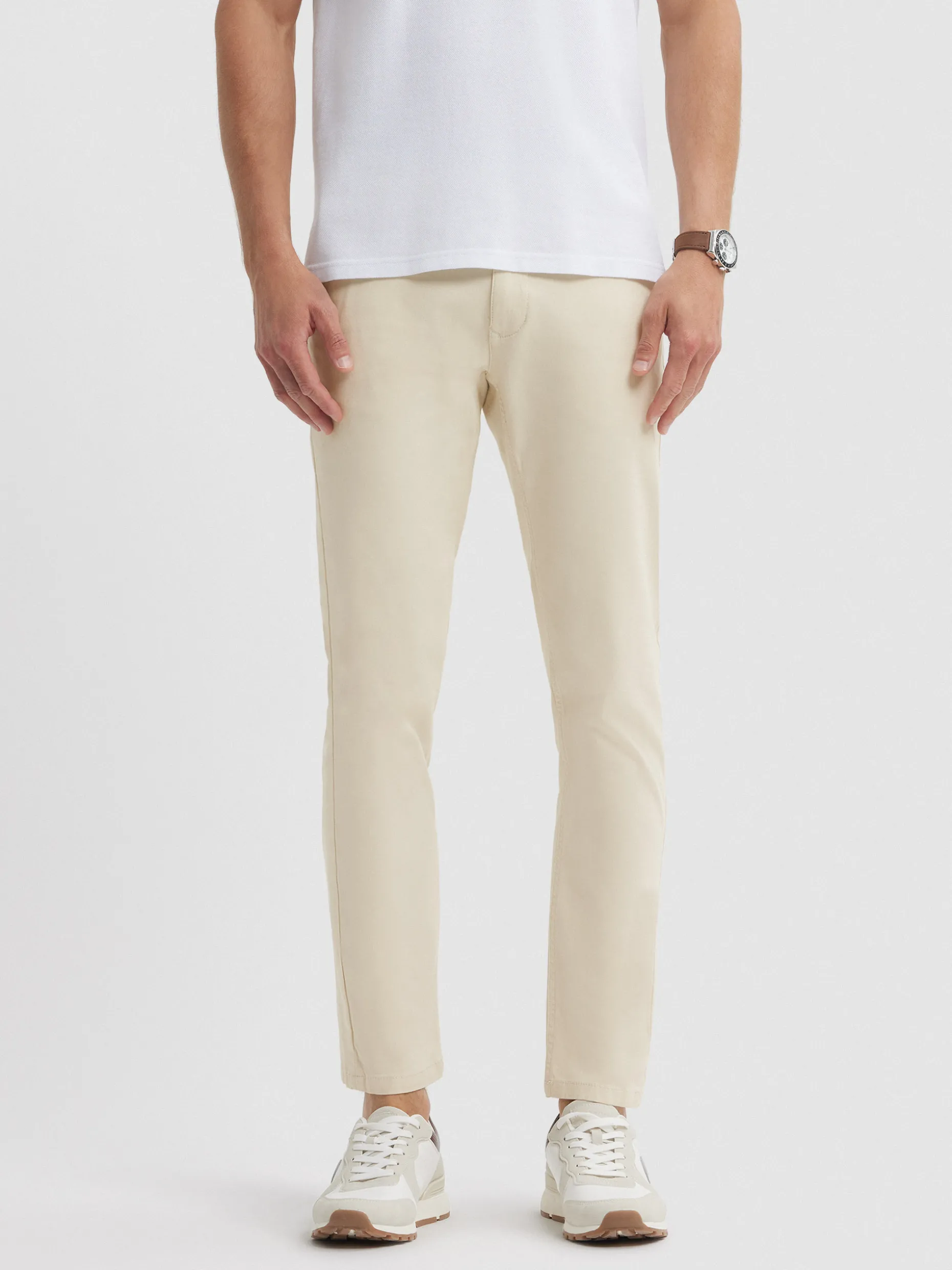 PANTALON CHINO COMFORT CRUDO