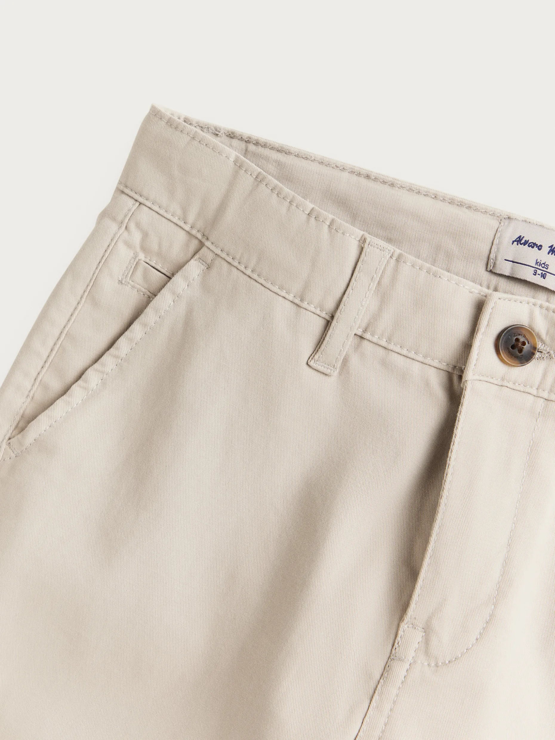 PANTALON CHINO KIDS PIEDRA
