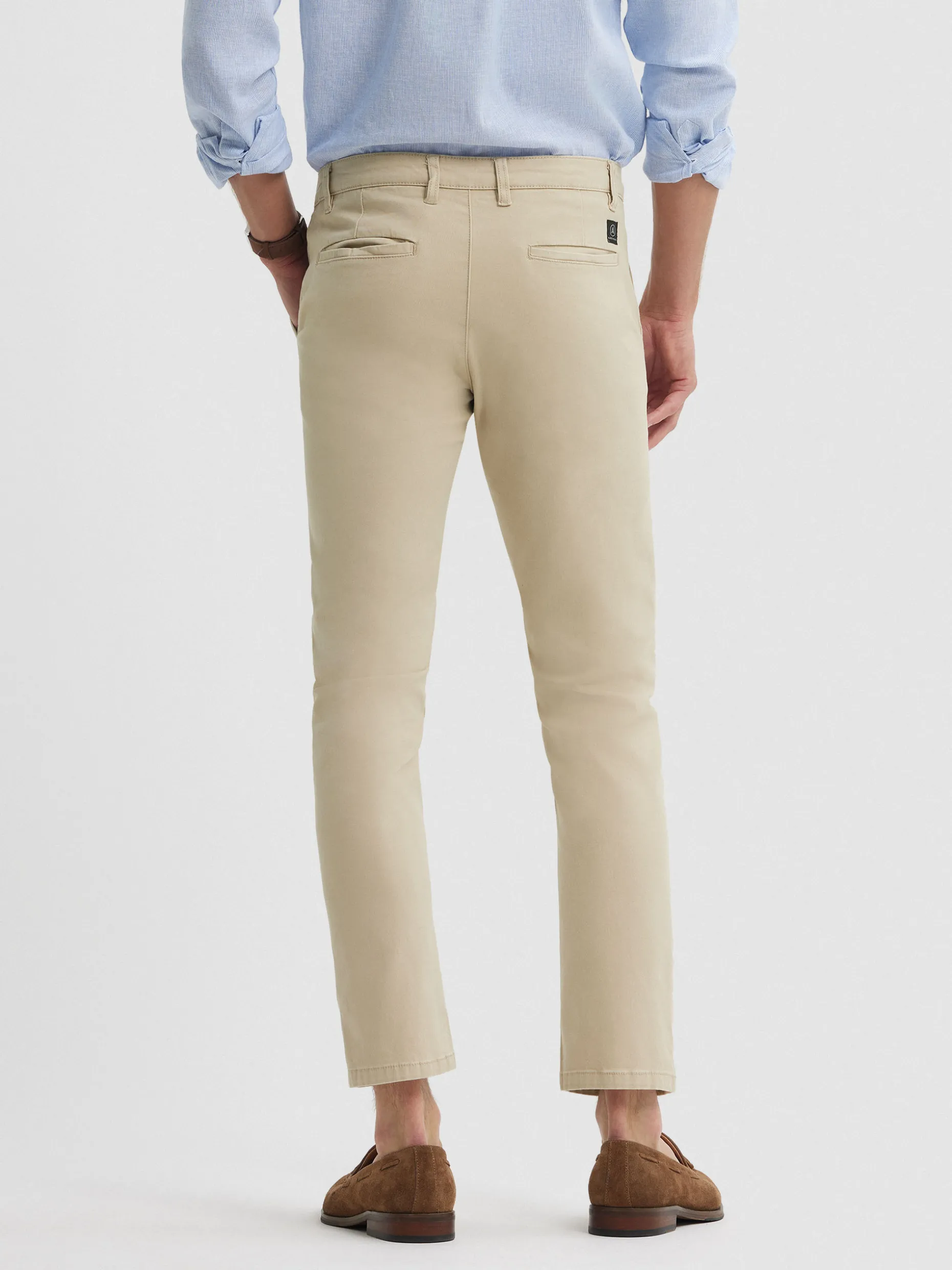PANTALON CHINO SLIM FIT BEIGE
