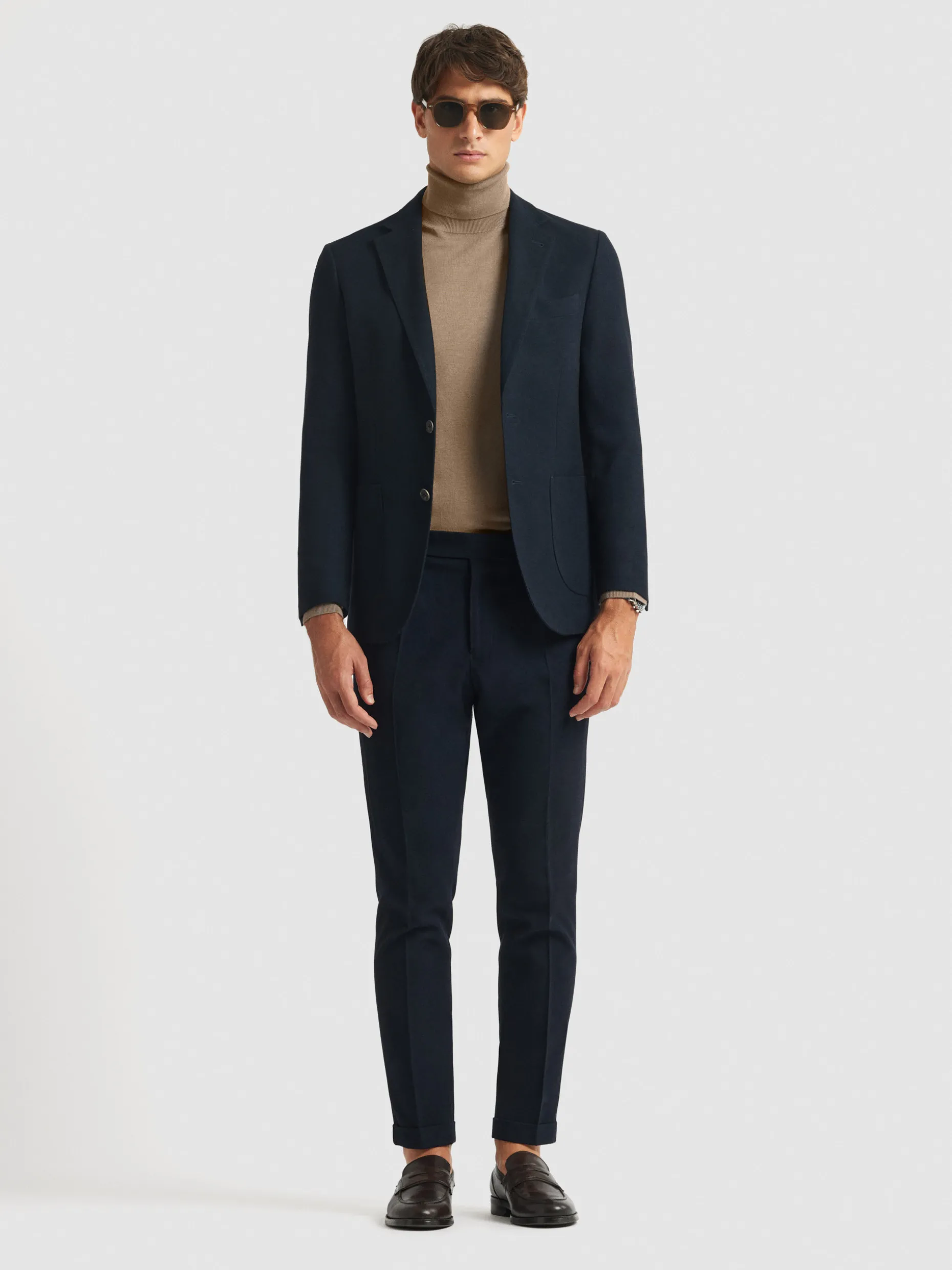 PANTALON CLASSIC TWILL AZUL MARINO
