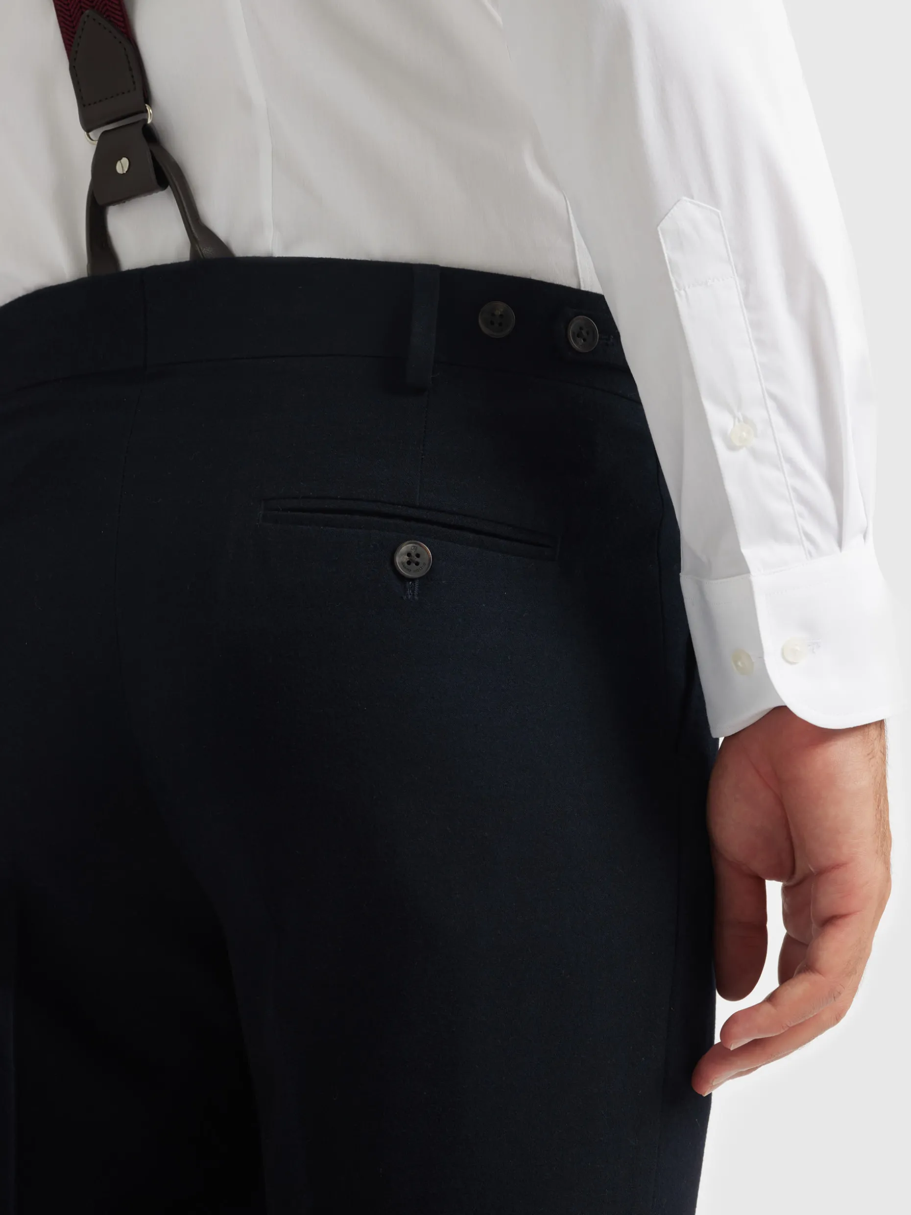 PANTALON CLASSIC TWILL AZUL MARINO