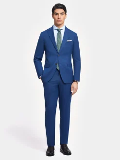 PANTALON FIL A FIL AZUL