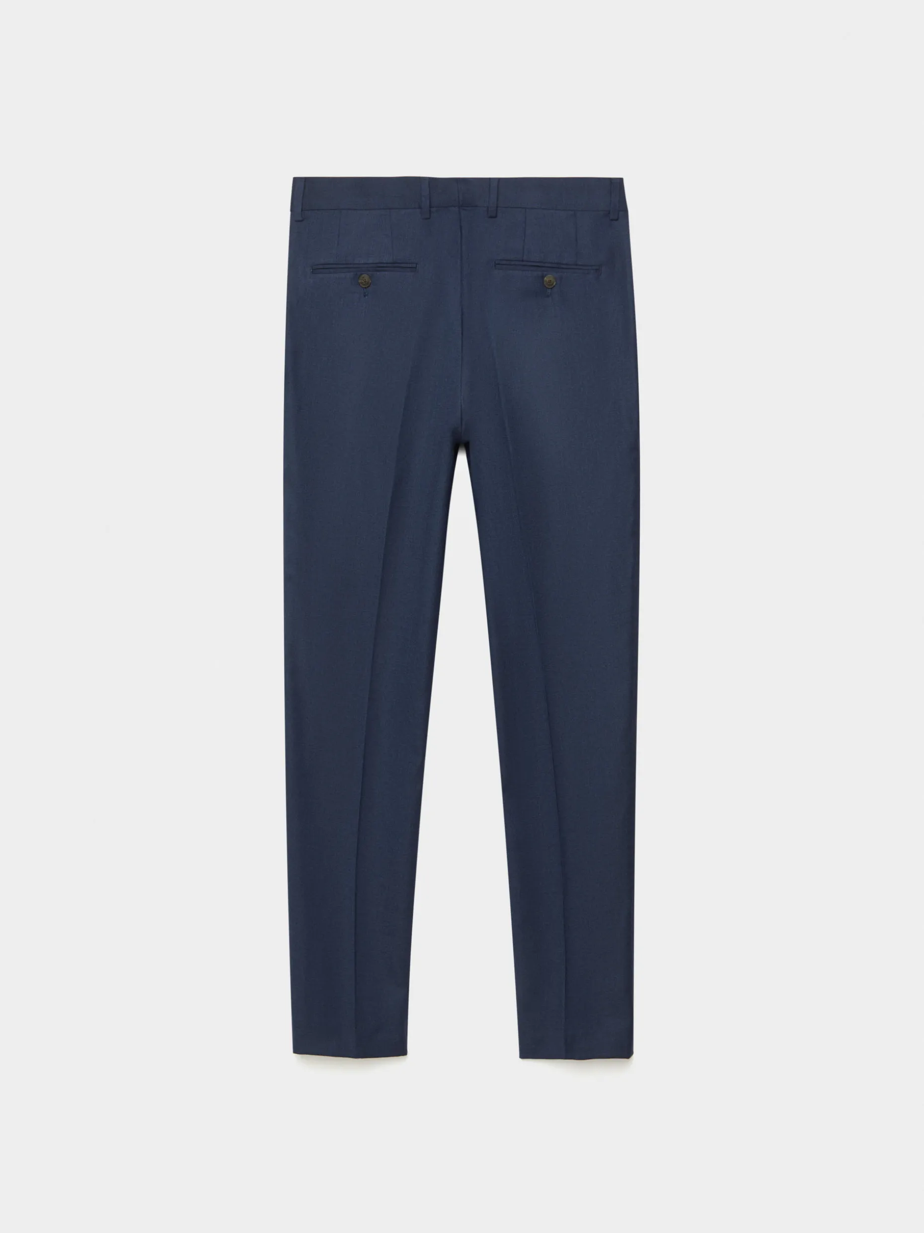 PANTALON FIL A FIL CRUZADO AZUL MARINO
