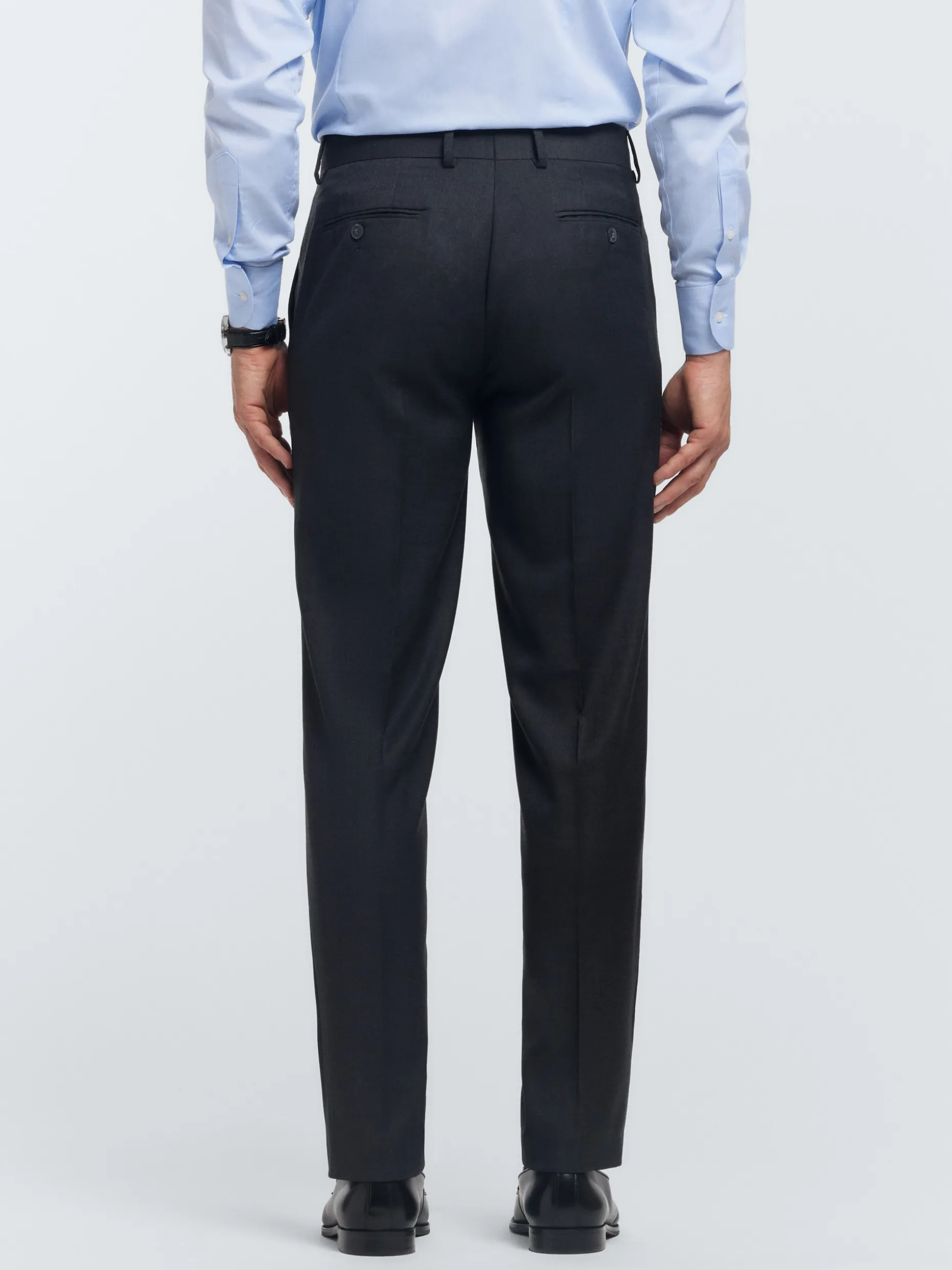 PANTALON FIL A FIL CRUZADO GRIS