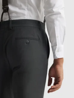 PANTALON FIL A FIL CRUZADO GRIS