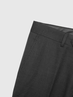 PANTALON FIL A FIL CRUZADO GRIS