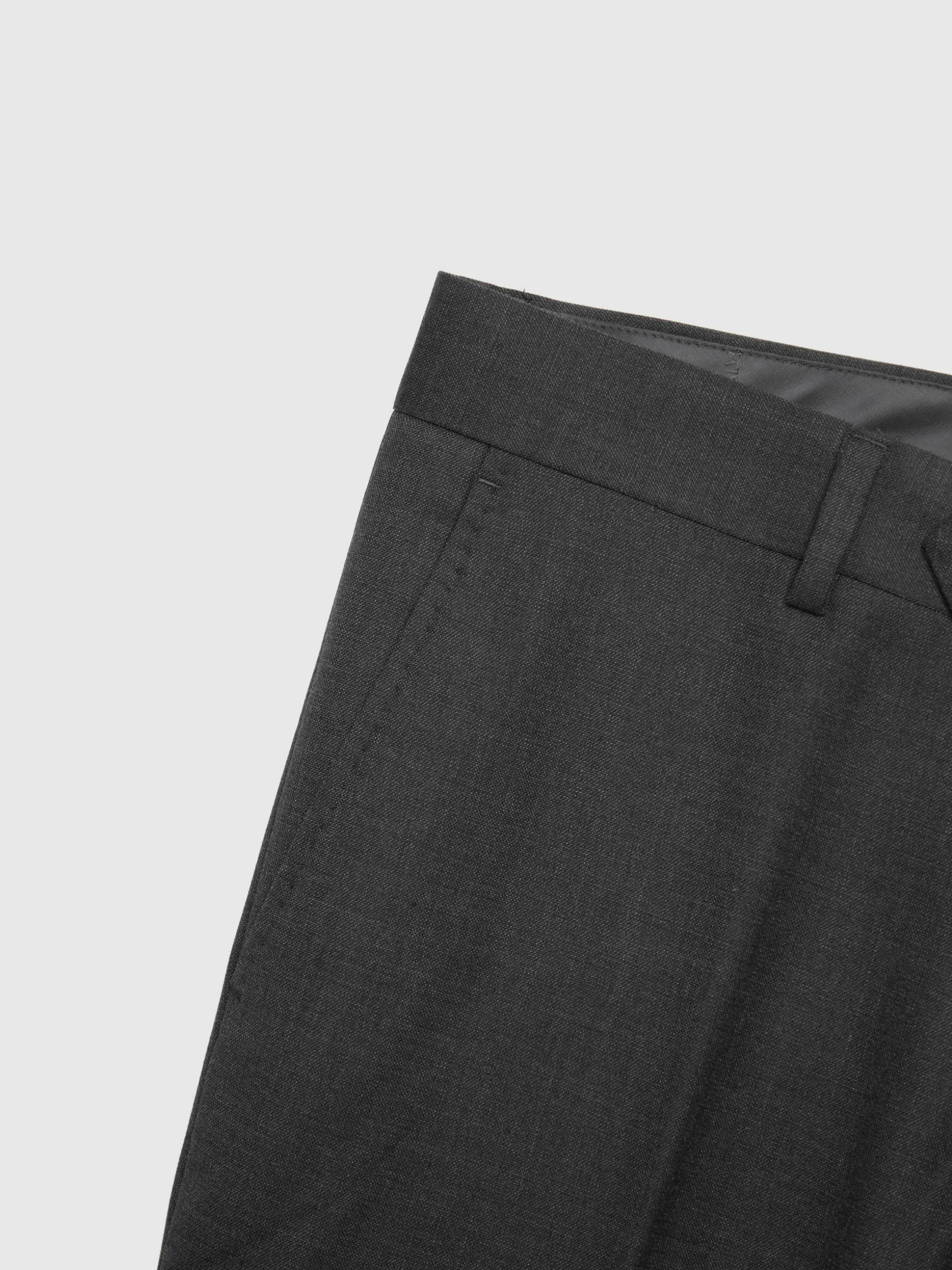PANTALON FIL A FIL CRUZADO GRIS