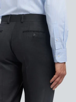 PANTALON FIL A FIL GRIS