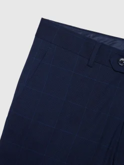 PANTALON GALES SLIM AZUL MARINO