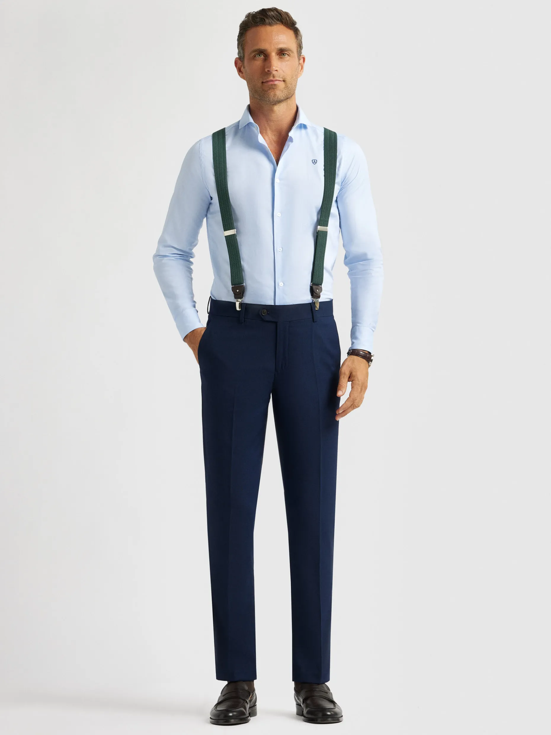 PANTALON MICRO BIRD AZUL MARINO