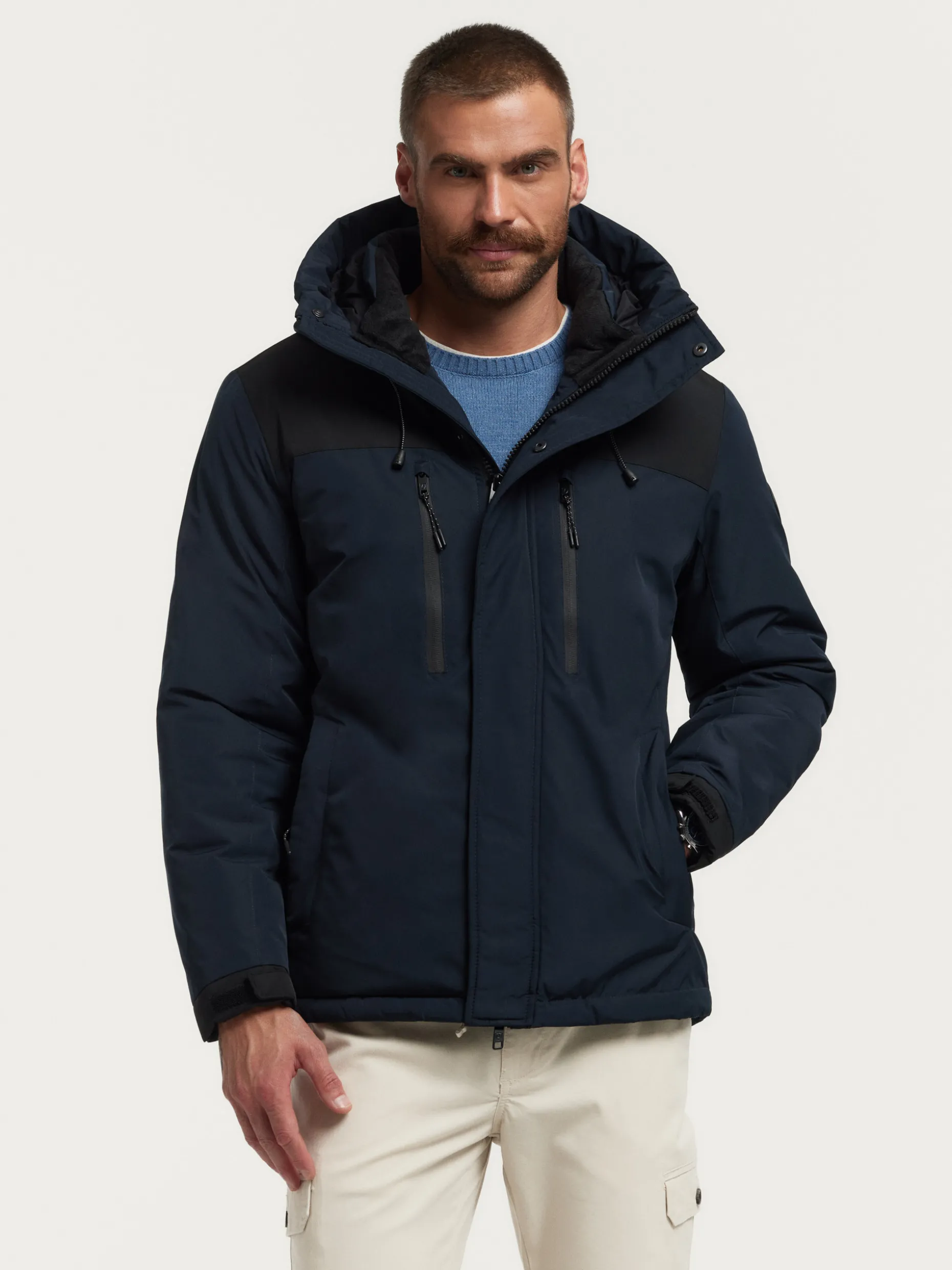 PARKA EXPLORE AZUL MARINO