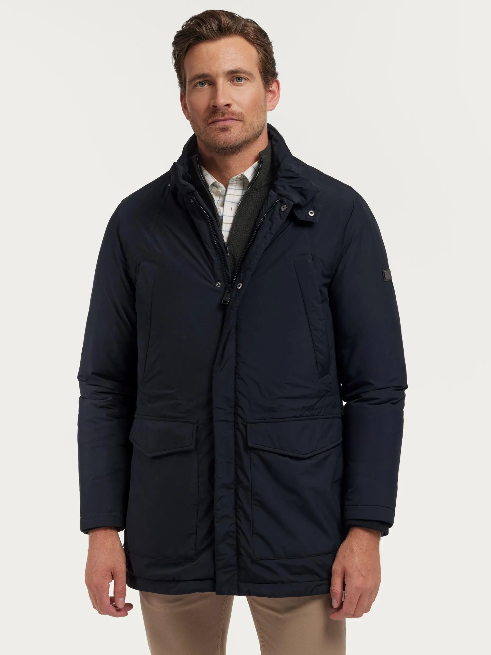 PARKA NEBRASKA AZUL MARINO