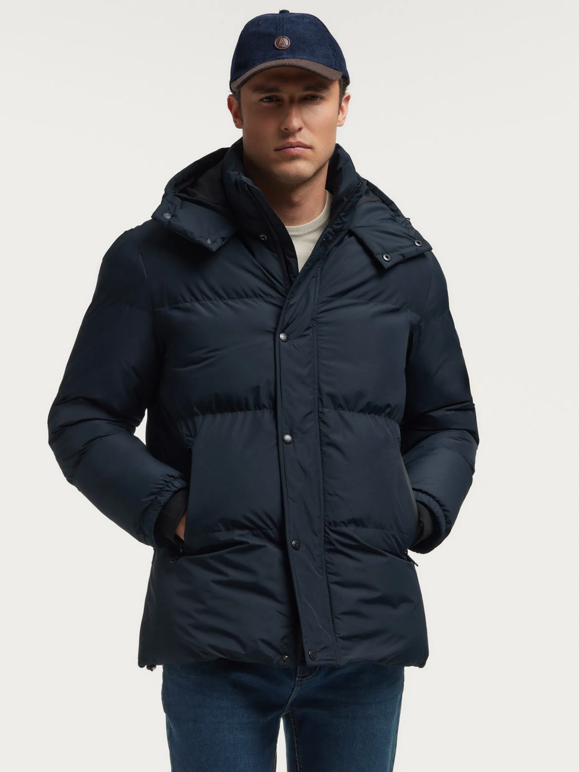 PARKA RUBRICK AZUL MARINO