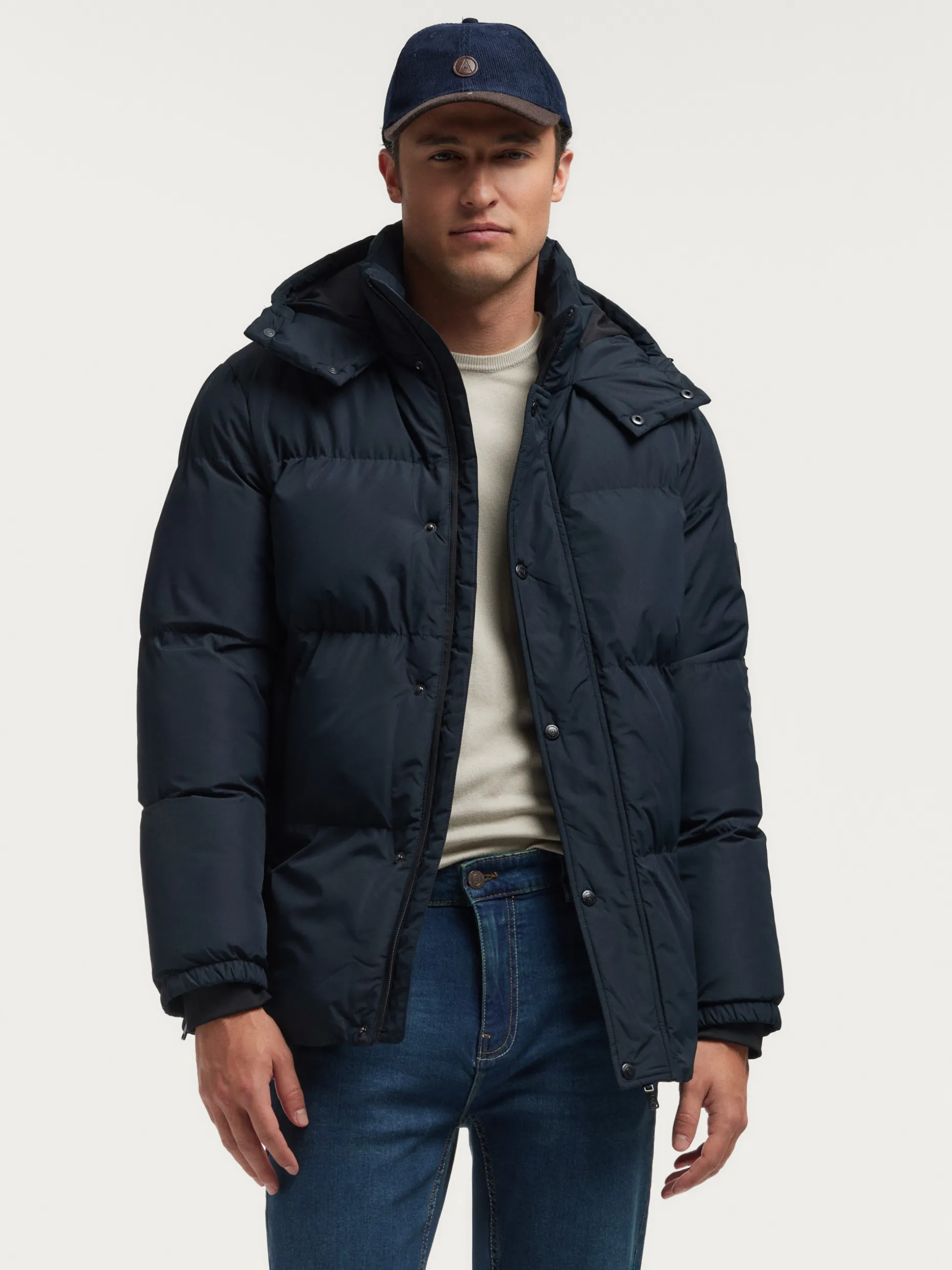 PARKA RUBRICK AZUL MARINO