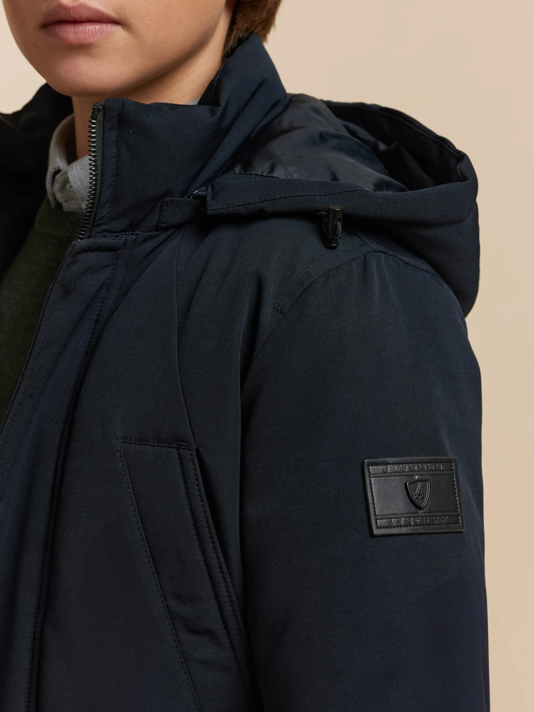 PARKA SHERMAN KIDS AZUL MARINO