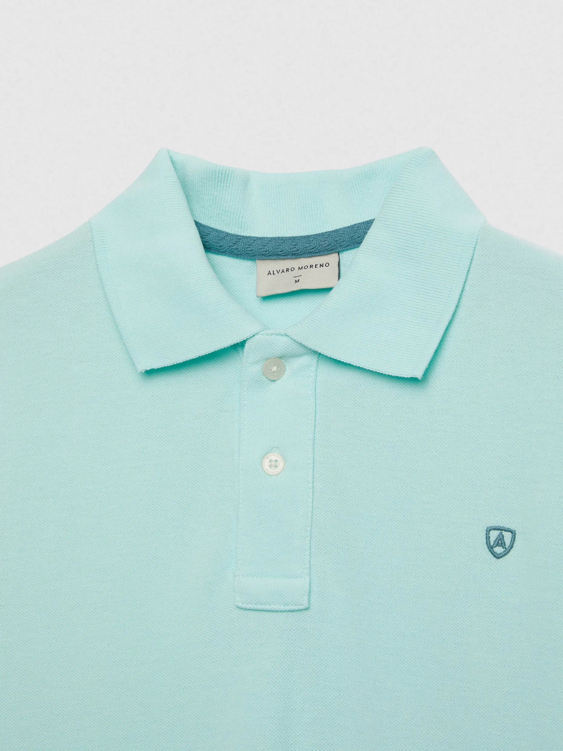 POLO BASIC VERDE AGUA