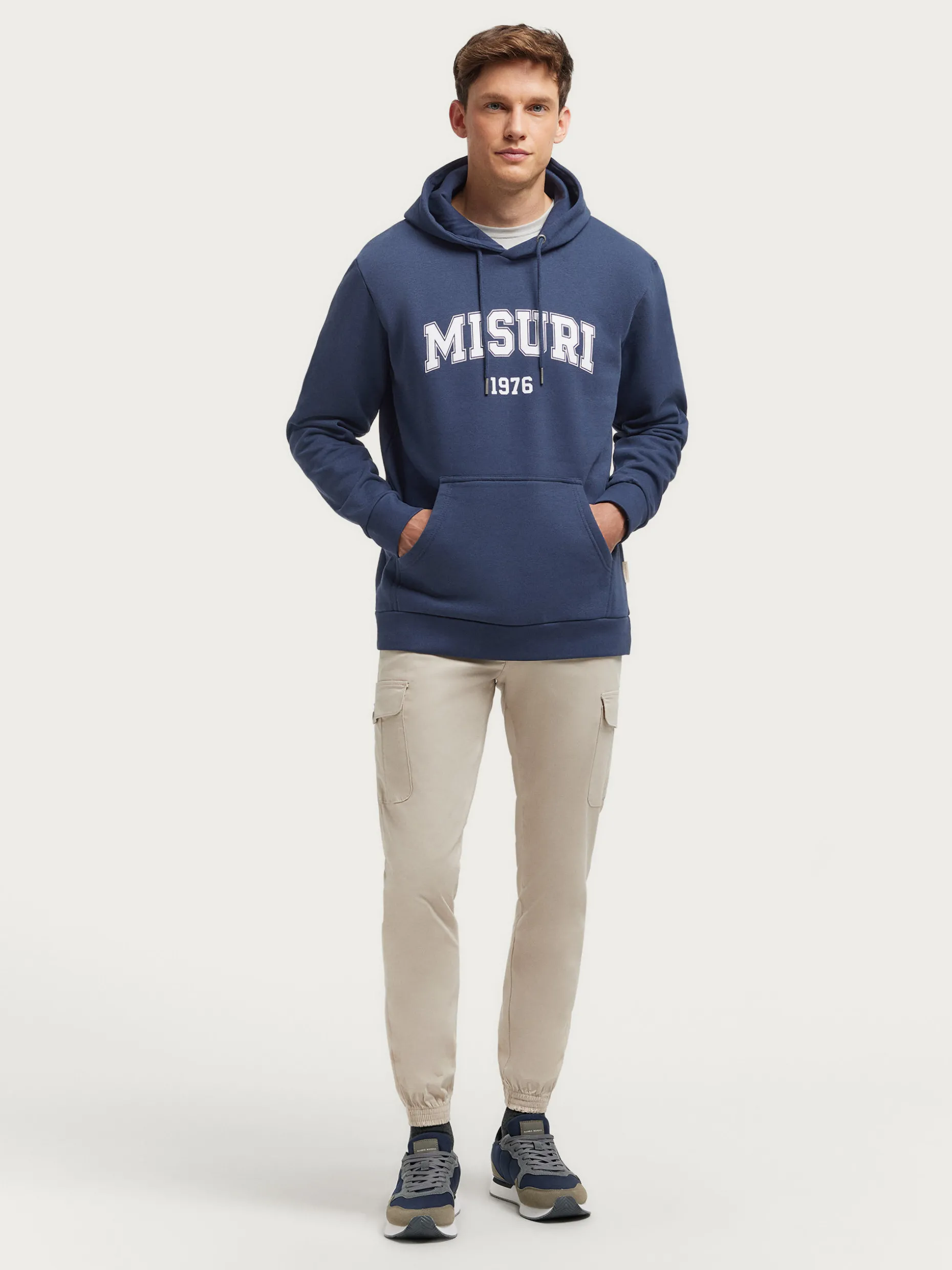 SUDADERA MISURI AZUL MARINO