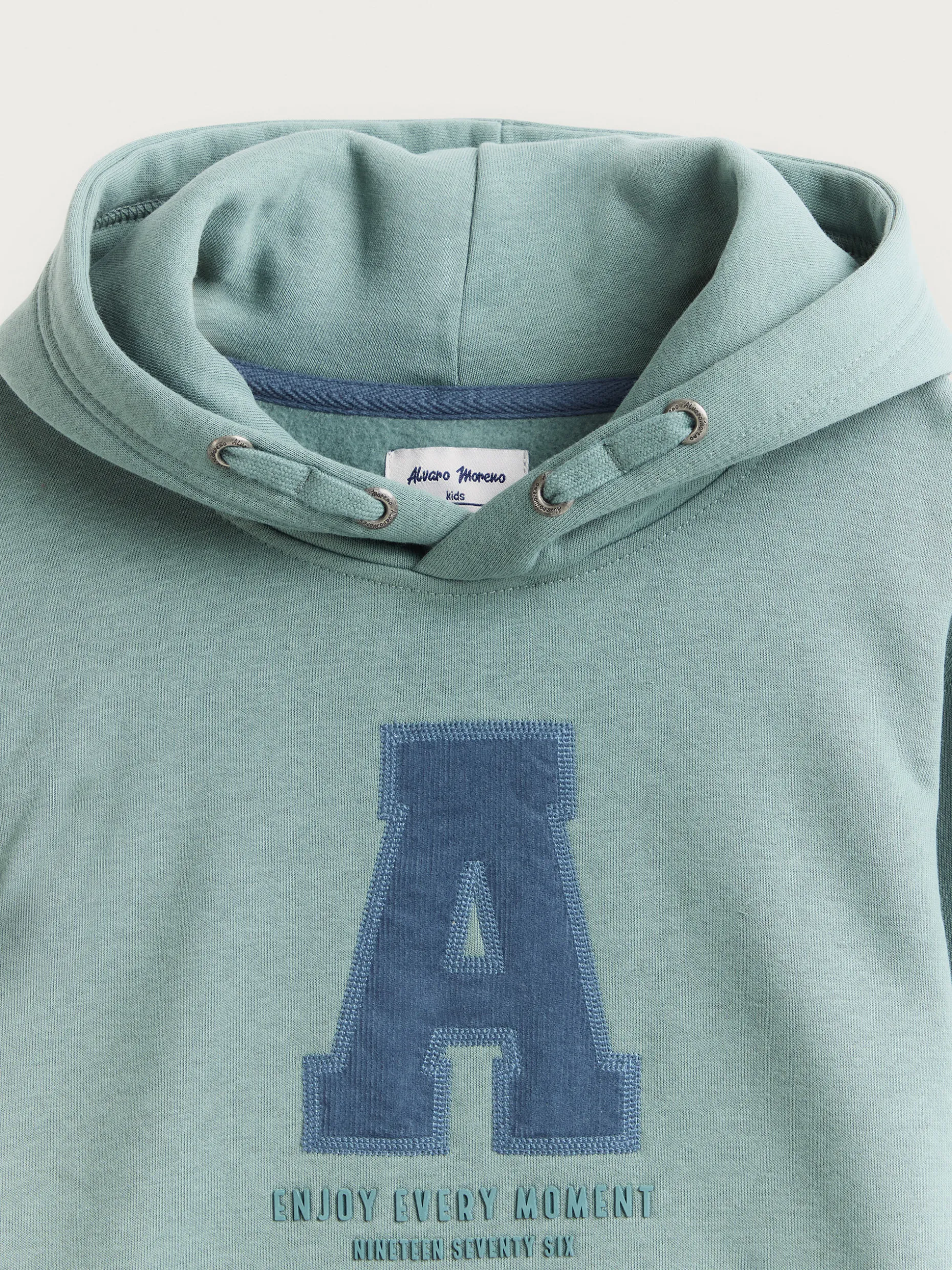 SUDADERA MOMENT KIDS VERDE