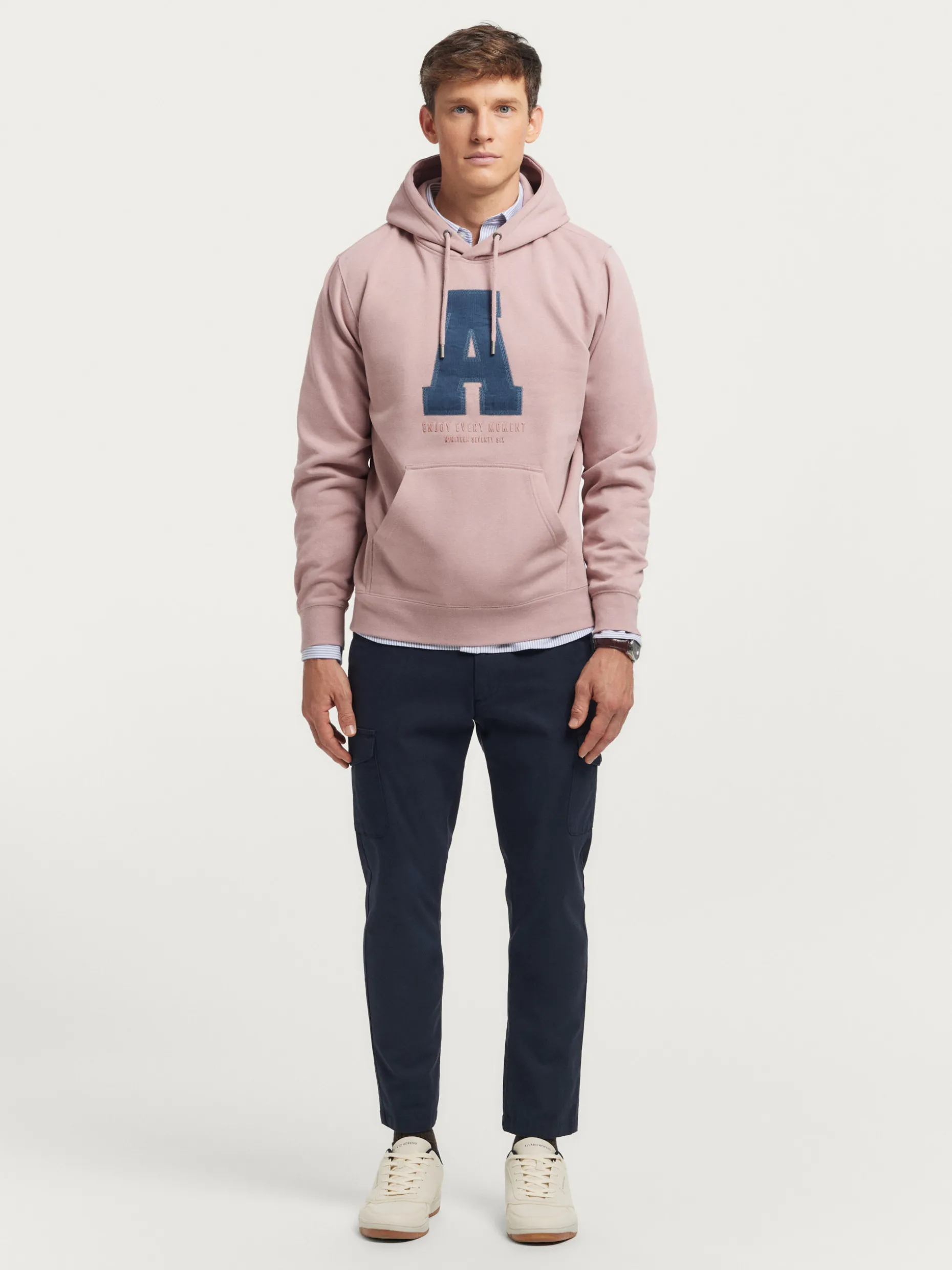SUDADERA MOMENT ROSA
