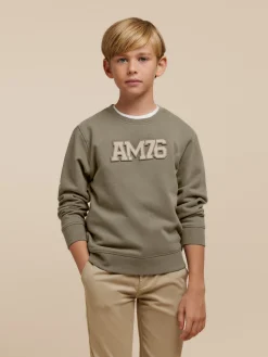 SUDADERA OFFICIAL KIDS VERDE