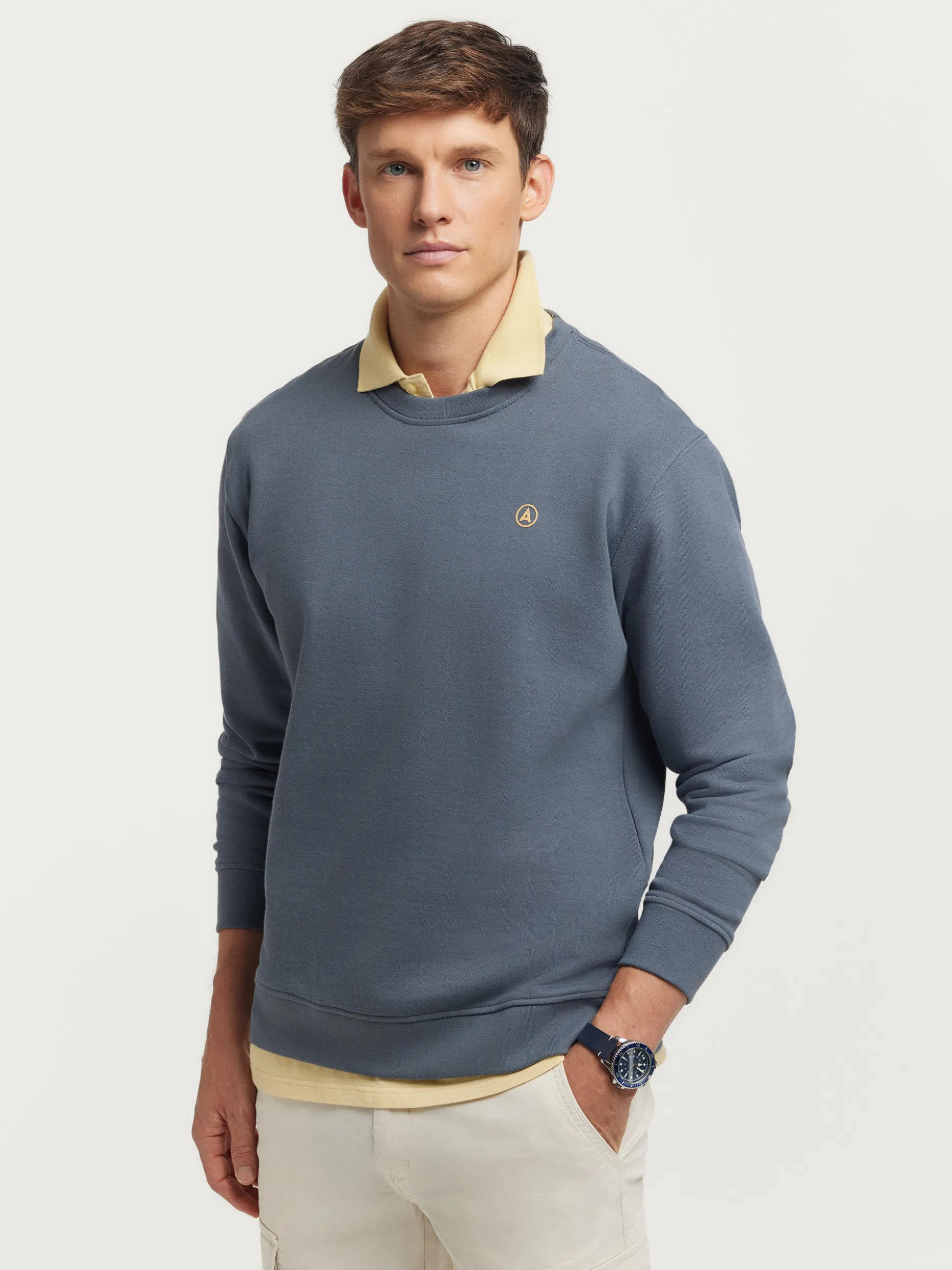 SUDADERA POSITIVE AZUL