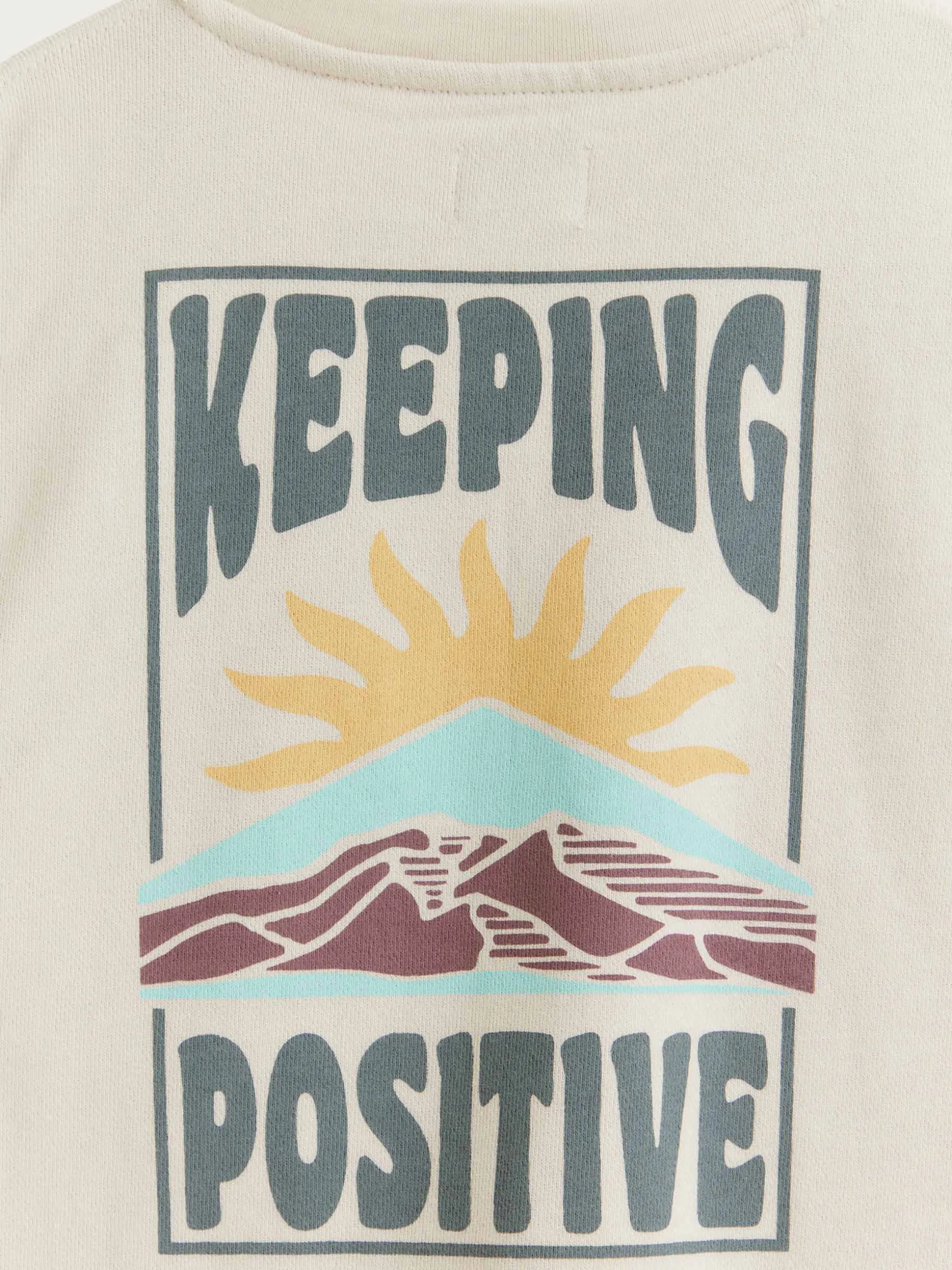 SUDADERA POSITIVE KIDS CRUDO