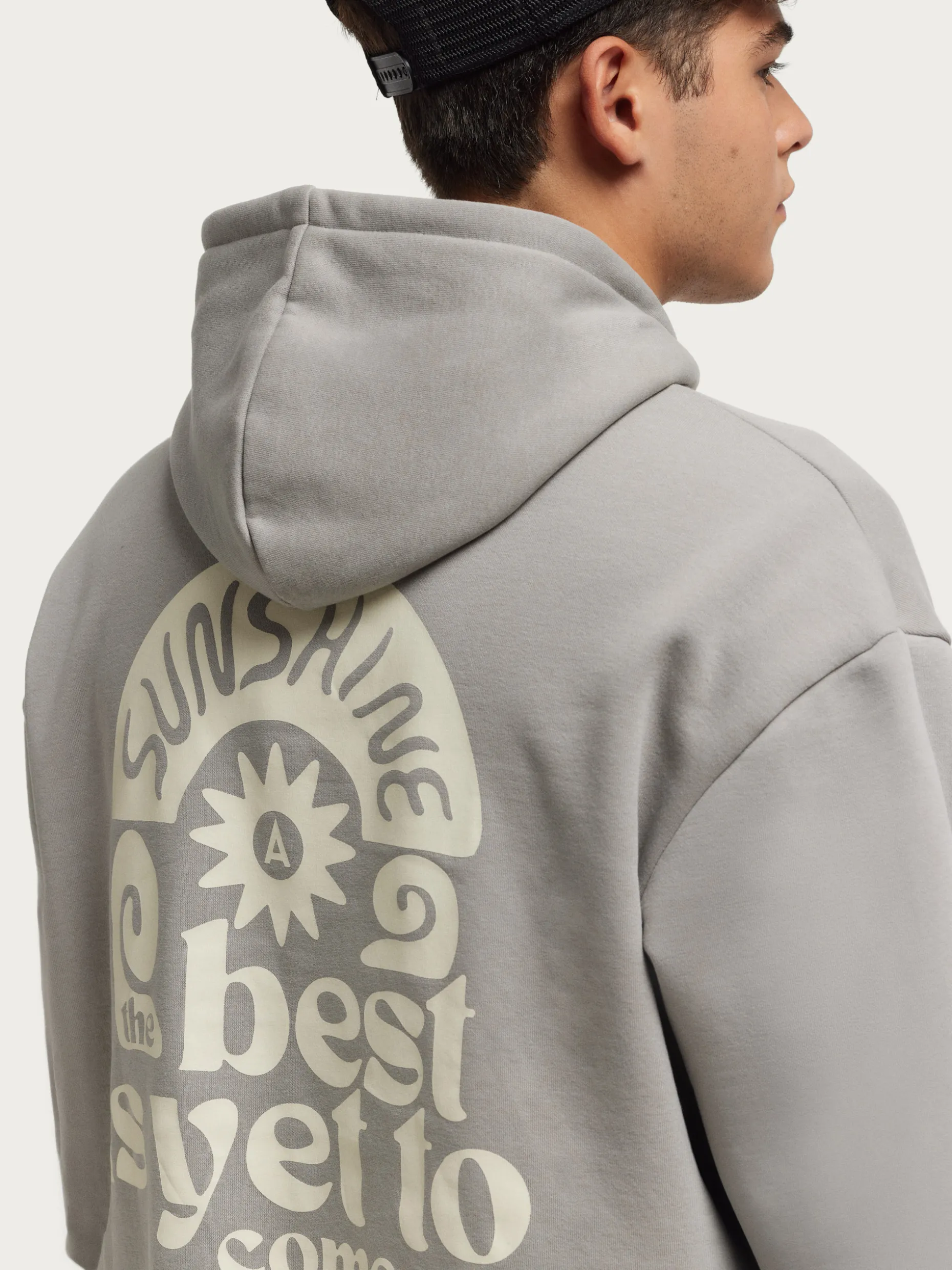 SUDADERA SUNSHINE GRIS