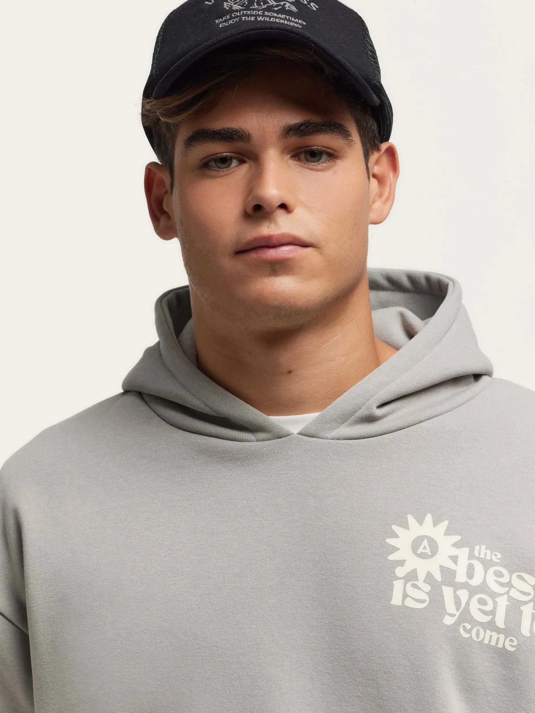 SUDADERA SUNSHINE GRIS