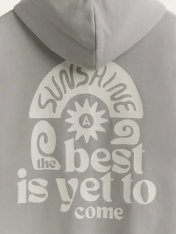 SUDADERA SUNSHINE GRIS