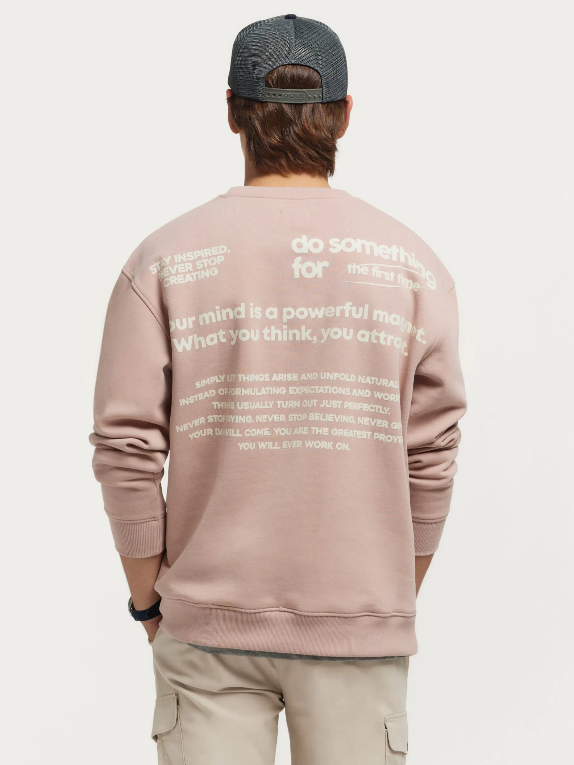 SUDADERA TIME ROSA