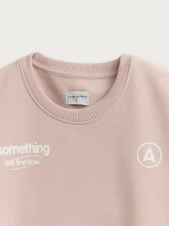 SUDADERA TIME ROSA